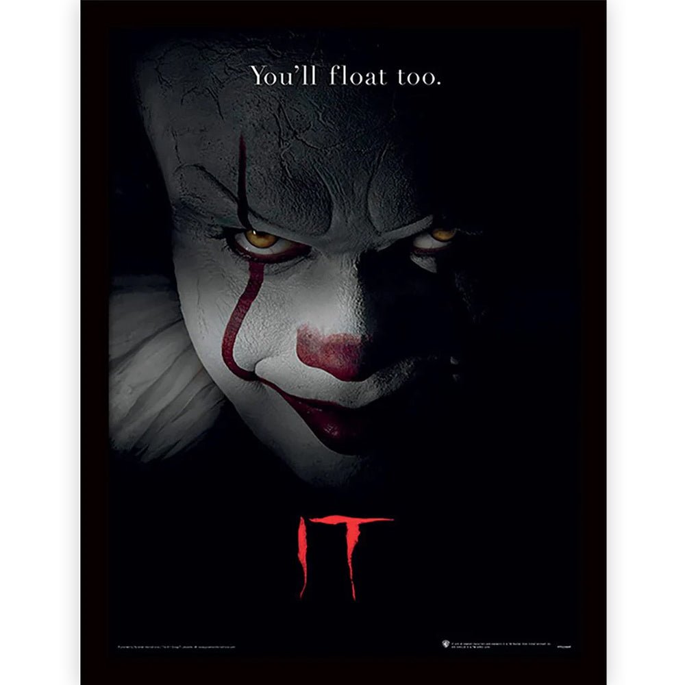 IT イット (公開 35周年 ) - Pennywise Face / インテリア額 - PGS